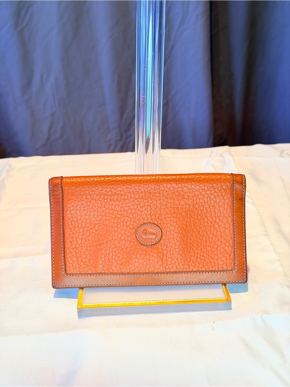 Vintage 1990’s Dooney & Bourke AWL Checkbook Wallet - Made in USA